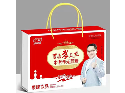百善孝為先中老年無蔗糖果味飲品