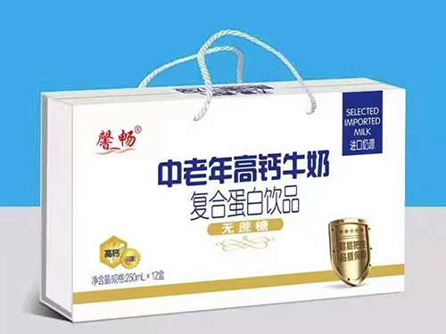 吉林馨暢中老年高鈣牛奶復(fù)合蛋白飲品