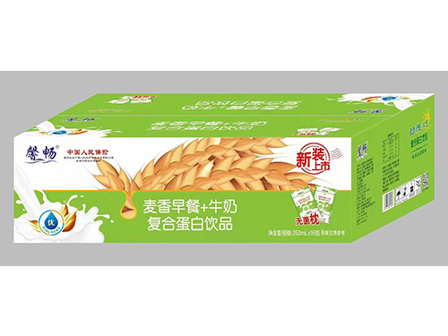 吉林麥香早餐+牛奶復合蛋白飲品